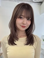 マルケ ドゥ マッシュ(MaruQuee de mashu) 顔まわりたっぷりレイヤースタイル/20代・30代