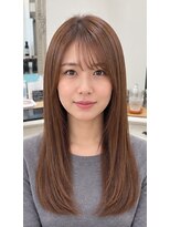 ヘアアトリエ ナイン 岡部店(hair atelier nine) ダークパープル/ナチュラルショート/ミルクブラウン/夏/福島市