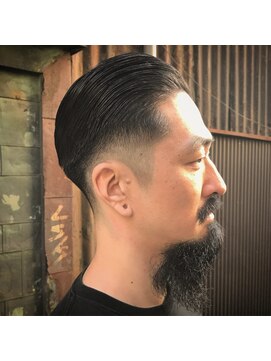 レイブ アクション アンド ヘアー 北千住店(rave Action and Hair) Slick Back Style