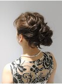 ギリ眉バングのゆるっとフレンチアレンジ