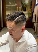 バーバースキンフェー2ブロック刈り上げ