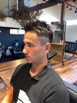 メンズヘアー スパイス 鍋島(Men's Hair SPICE)&nbsp;二段階V字刈り上げ