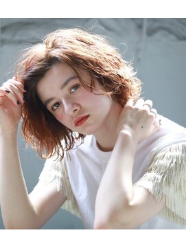 ラべリー 池袋(LOVELEY) オレンジベージュ　ヘアカラー　【池袋】