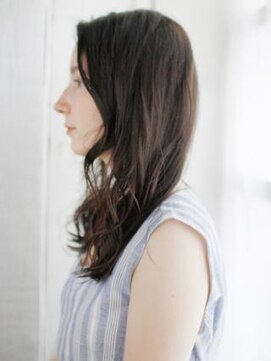 ナル 白山神社参道通り店(nalu) かきあげバングのゆるミックスカール