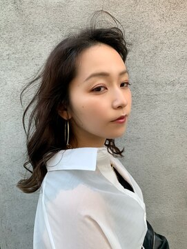 スイート ヘアデザイン(Suite HAIR DESIGN) レイヤーボブ/ミディ♪抜け感ラベンダーベージュカラー