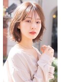 ACE 外ハネボブ×愛されブラウン