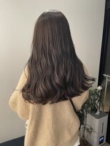 トレス(TRESS)&nbsp;カカオブラウン　セミロング　ウェーブヘア