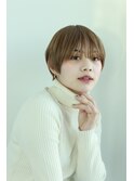 ハイトーンマッシュショート