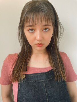 リト 自由が丘(Lit.) 【Lit.】インナーハイライト×眉上バング【担当YUKINA】