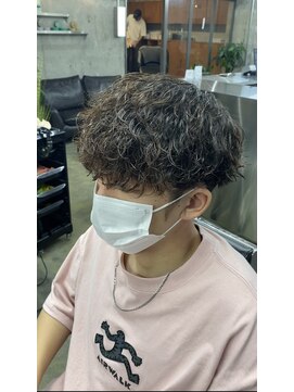 ロンドガルマン 名古屋(Lond GULLMAN) 【Lond GULLMANHide】MEN'S HAIR/波巻きパーマ/マッシュ/メンズ