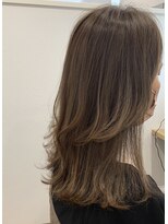 ムニ(MUNI)&nbsp;＊レイヤーロング×ベージュカラー＊