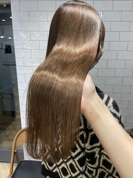 ループウエスト(LOOP WEST) ブラウンベージュカラー