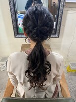 リエラ 新宿(RIERA)&nbsp;ヘアセット/ヘアメイク/巻きおろし/逆毛/卒業式[新宿/新宿駅]