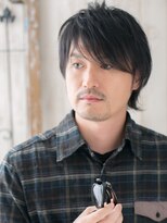 グルーミングサロン バーバー キャッスル 北浦和西口(Grooming salon Barber Castle)&nbsp;ラフな動きで大人ノンジアミンカラー無造作ウルフヘアT北浦和