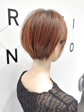 ハルキミナト ジャパン ヨコハマ(HARUKI MINATO japan YOKOHAMA) 丸みが可愛いマッシュショート10代20代30代40代50代