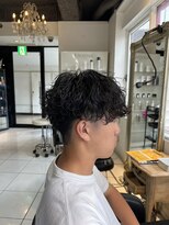 アイズ 海老名(AIZU)&nbsp;波巻きスパイラルパーマ　波巻きパーマ　スパイラルパーマ