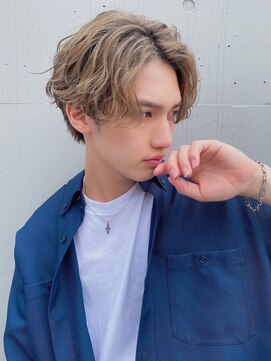 ルービック 豊中(Rubik's) 波ウェーブ×垢抜けハイトーンマッシュ