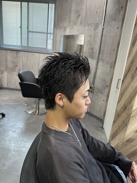 ビカムメンズヘアー 栄店(become men's hair) スパイキーショート