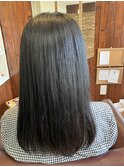 オーダーメイドツヤ髪エステ/40代50代/セミロング/髪質改善