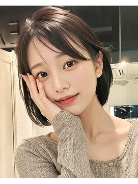 サンド 名古屋(sand) ボブ/インナーカラー/縮毛矯正/髪質改善/顔まわり/ショートボブ