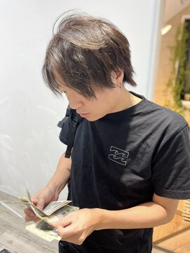 ミッシェル アフロート(michelle afloat) ◆センターパートのゆるウェーブショート◆