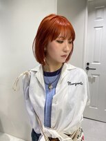 ゼスト 八王子店(ZEST)&nbsp;オレンジカラー 暖色カラー ケアブリーチ 【otoha】