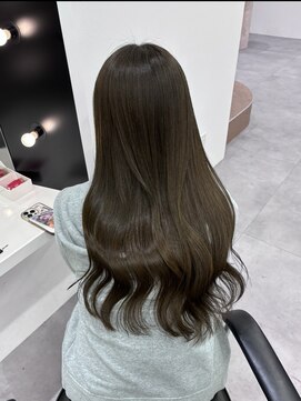 エトバイイオエ(et by ioe) 黒髪/ボブルフ/ネビージュ/小顔/ワンレン/髪質改善/グレージュ