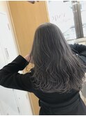 グレージュアッシュ×レイヤーロング　池袋/30代40代50代