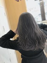 ルッソリベラ 池袋(Lusso libera)&nbsp;グレージュアッシュ×レイヤーロング　池袋/30代40代50代