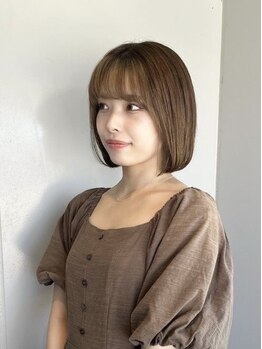 ジゼル(giselle by Do Do)の写真/第一印象が決まる【前髪～顔周りのカット】♪今話題の韓国風顔周りレイヤーなどトレンド感も◎