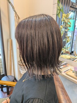ヘアメイク カシータ(hair make Casita) 切りっぱなしボブ