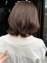 《*オリーブベージュカラー×レイヤーカット*》再現性高いカットで作るレイヤースタイル*