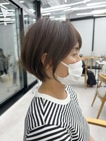 ビューナゴヤ 名駅(VIEW NAGOYA)&nbsp;黒髪カタログ/ボブルフ/小顔に見せるヘア/ワンレン