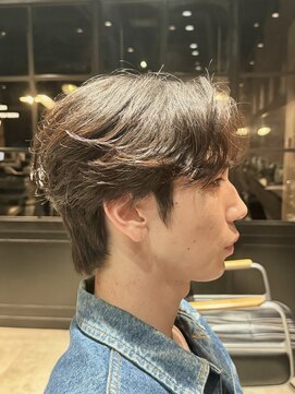 オーガニック アトリエ 大宮(organic+atelier) フェザーショート/カルマヘア/センターパート