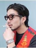 スリックバック　七三　オールバック　オールディーズ