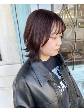 ヘアーマーケットスマイルメーカー ウルフカット