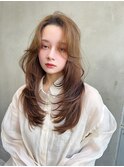 【kate 大宮】ショコラブラウン×顔周りレイヤー