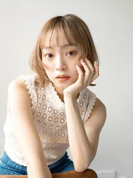 ジプソ 池袋西口(Gypso) ウルフボブ髪質改善カラー質感再生トリートメント２/池袋駅