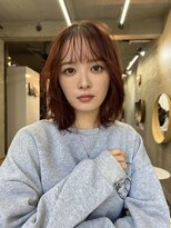 ソルトウォーター(SALT WATER) ピンクベージュ/イメチェン/ブリーチ/恵比寿