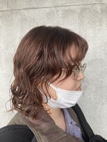 アンツ サザンリゾート 茅ヶ崎店(ANT'S Southern Resort)&nbsp;ホワイトグレージュ/デジタルパーマ/フェザーパーマ/マレット