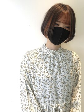 ロスコ(ROTHKO) 【インナーカラーonオレンジ】