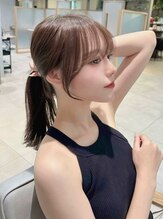 フォルテ ガーデン ヒルズ 静岡店(FORTE GARDEN HILLS) 韓国/前髪カット/顔周り/レイヤーカット/髪質改善/ダブルカラー/
