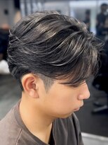 アクロ(ACRO)&nbsp;広島メンズ/フェザーパーマ/毛流れ