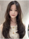 ロングレイヤー/韓国レイヤーカットZina福岡天神