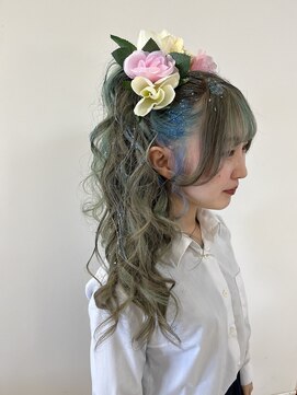 ケンジ 平塚ラスカ店(KENJE) サイドポニー