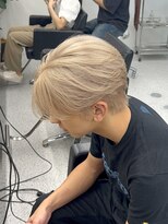 メンズペレ 渋谷(MEN'S PELE) MEN’S HAIR/ブルーブラック/フェザーパーマ/渋谷