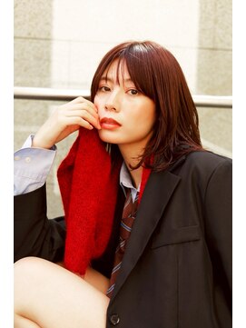 ラシェンテ みのおキューズモール(La Sente) 10代20代30代40代オススメスタイル小顔レイヤースタイル