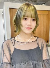 [お客様のリアルオーダー]特殊ヘアカラーやご希望に沿ったデザインカラーご提案◎ケアブリーチ/リタッチ