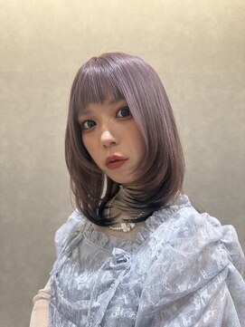 ルーナルーチェ(Luna Luce) ピンクパール/ブラックのアクセントカラー