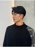 ナチュラルセンターパート シースルー コンマバング